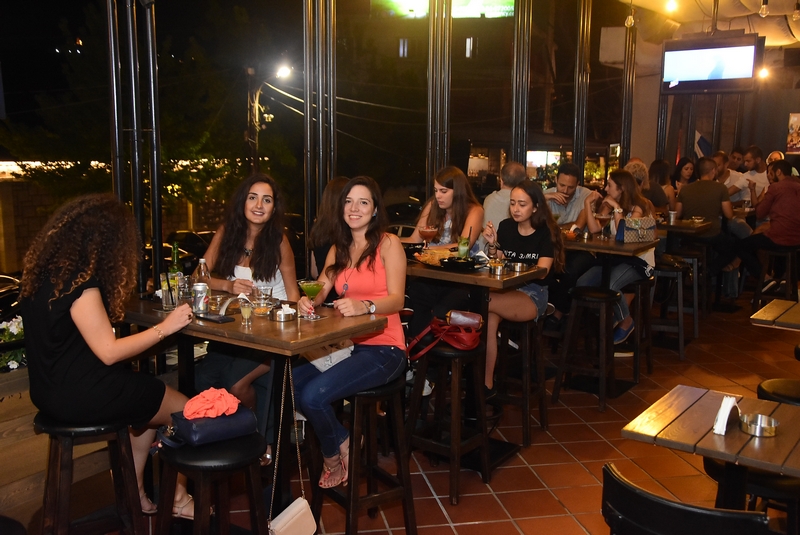 Bar 35 Broumana on Saturday Night